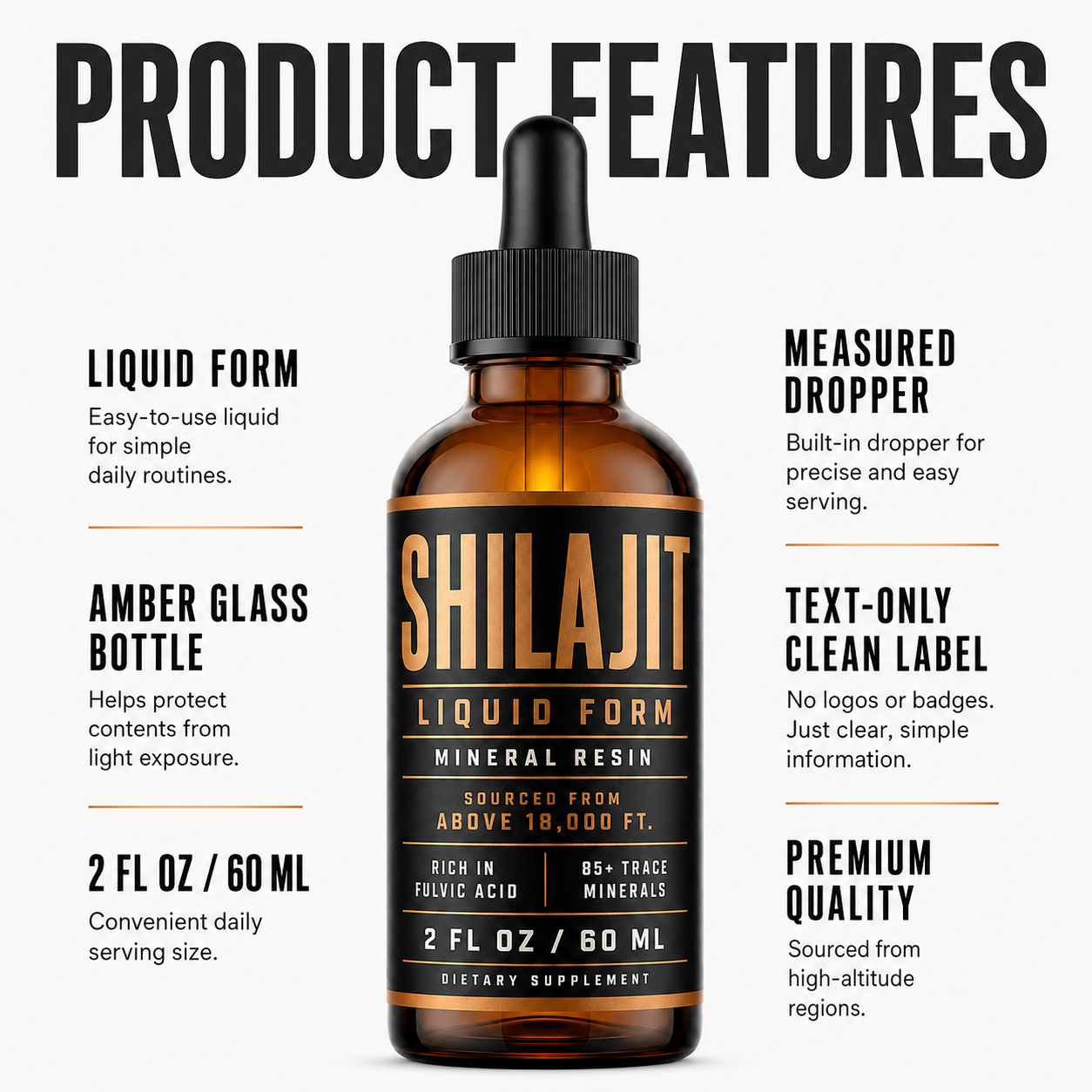 Private Label Shilajit Liquid Drops Manufacturer 3