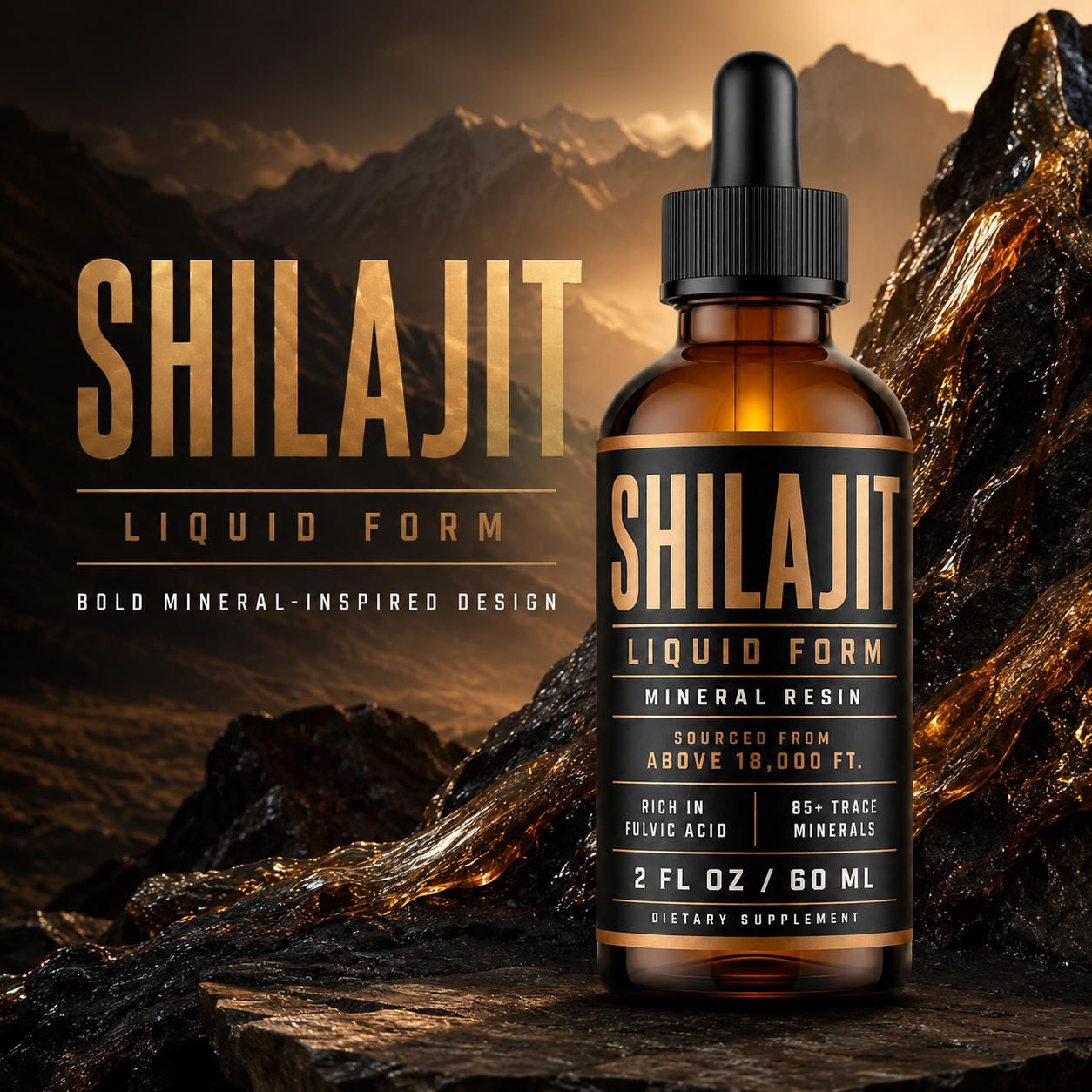 Private Label Shilajit Liquid Drops Manufacturer 4