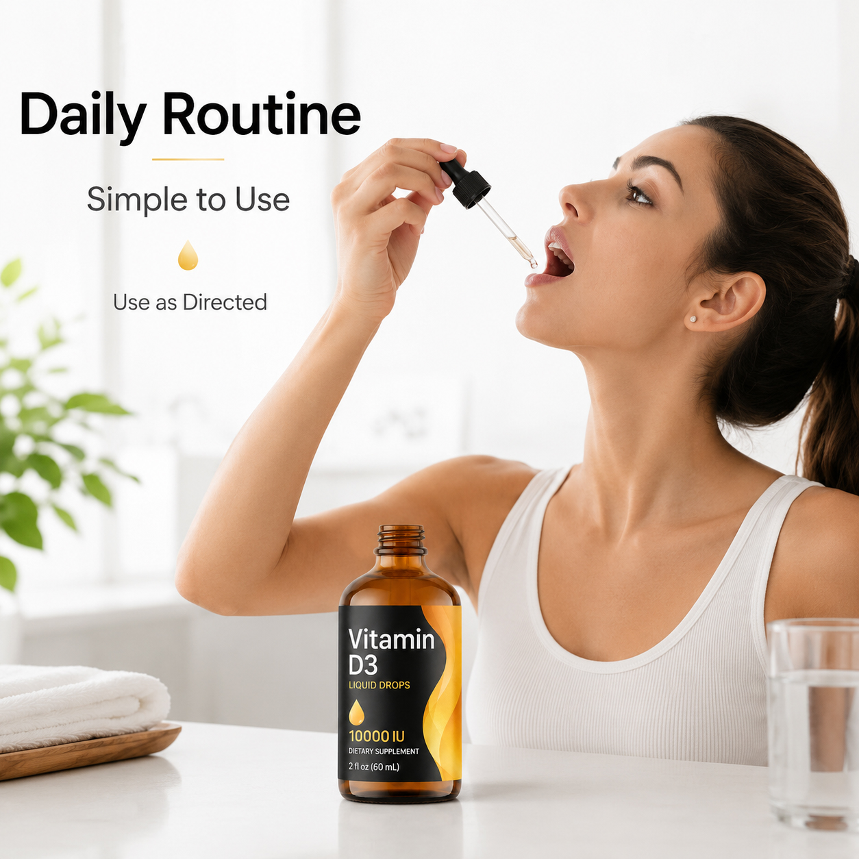 Vitamin D3 Liquid Drops 3