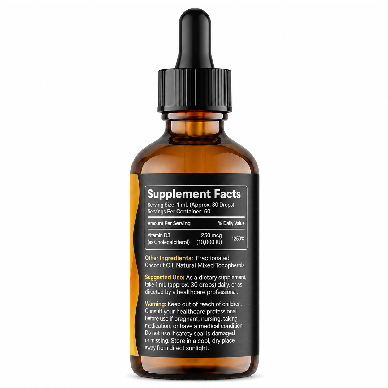 Vitamin D3 Liquid Drops 6