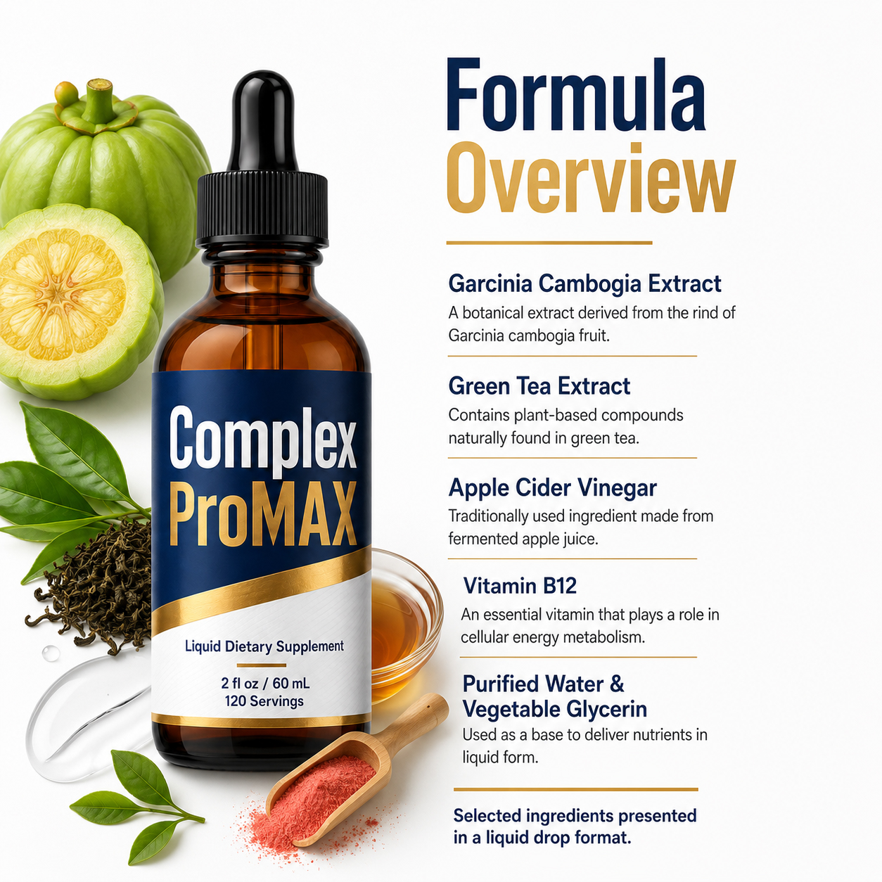 Botanical Complex Liquid Drops 2