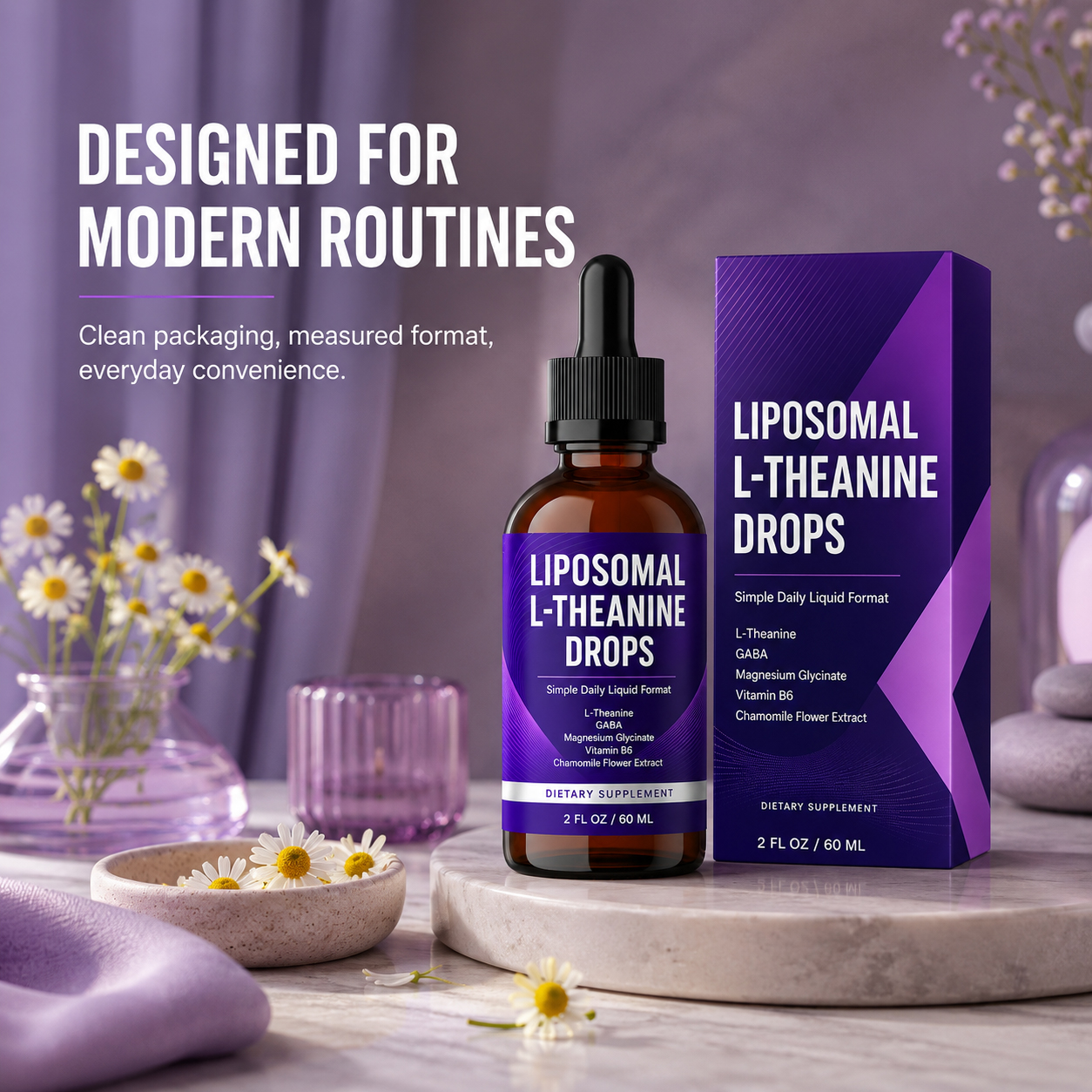 L-Theanine Complex Liquid Drops 5