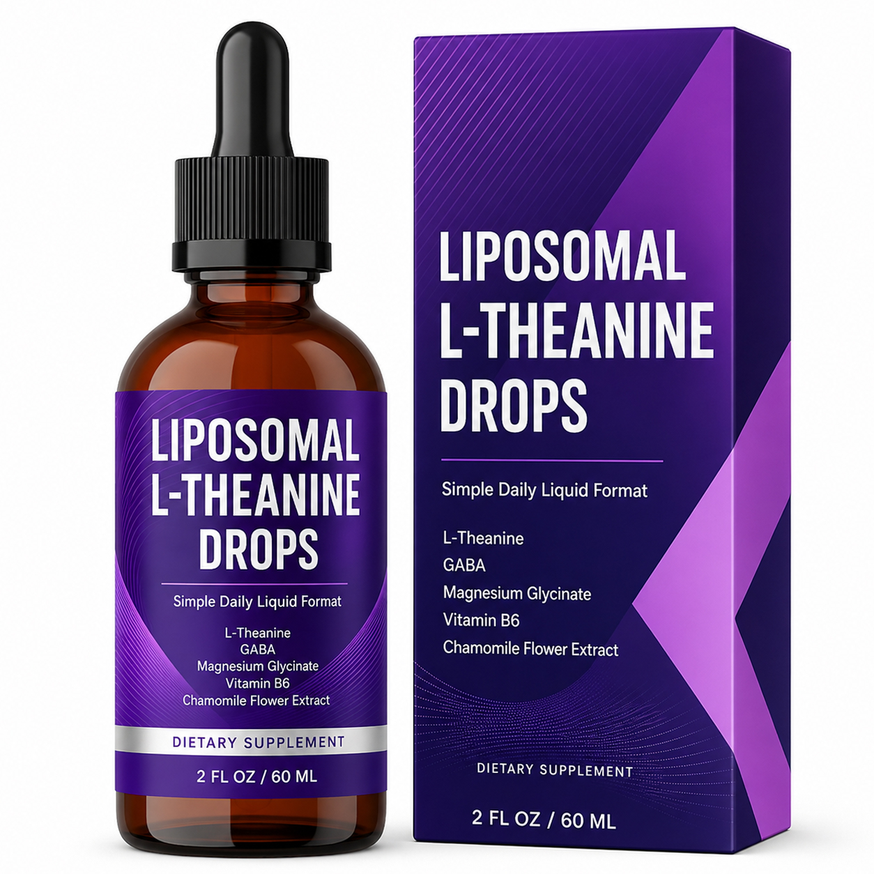 L-Theanine Complex Liquid Drops 6