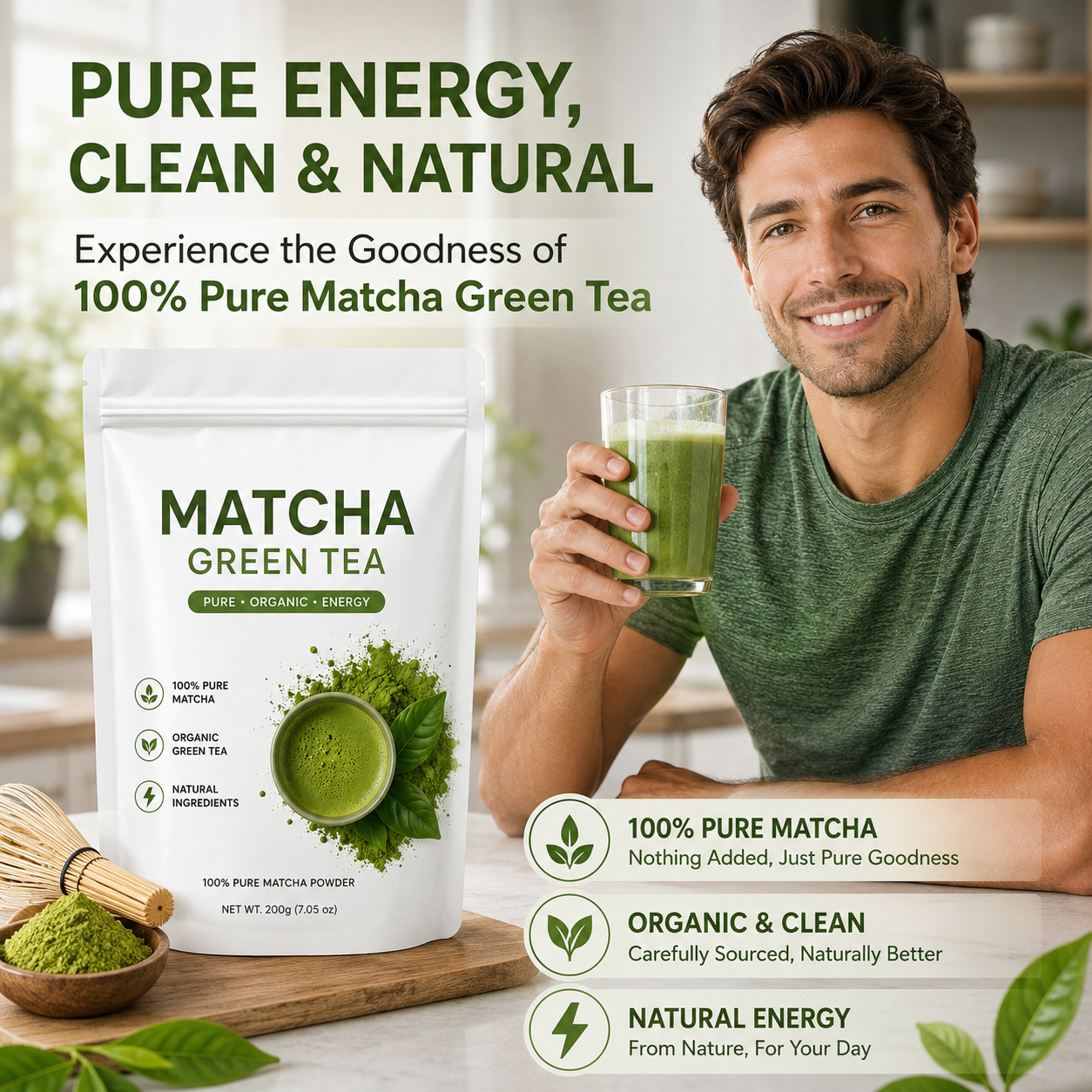 Matcha Green Tea Powder 2