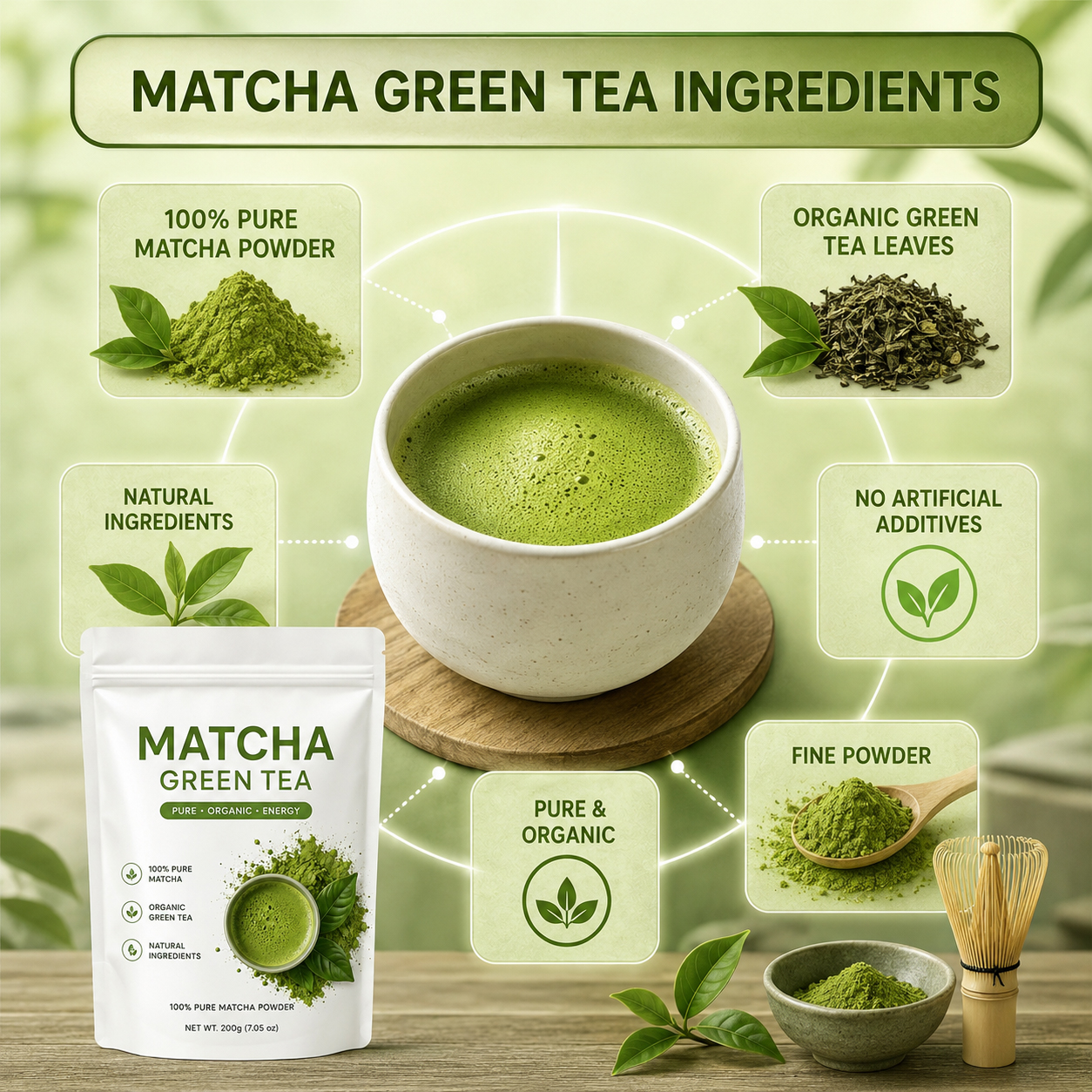 Matcha Green Tea Powder 4