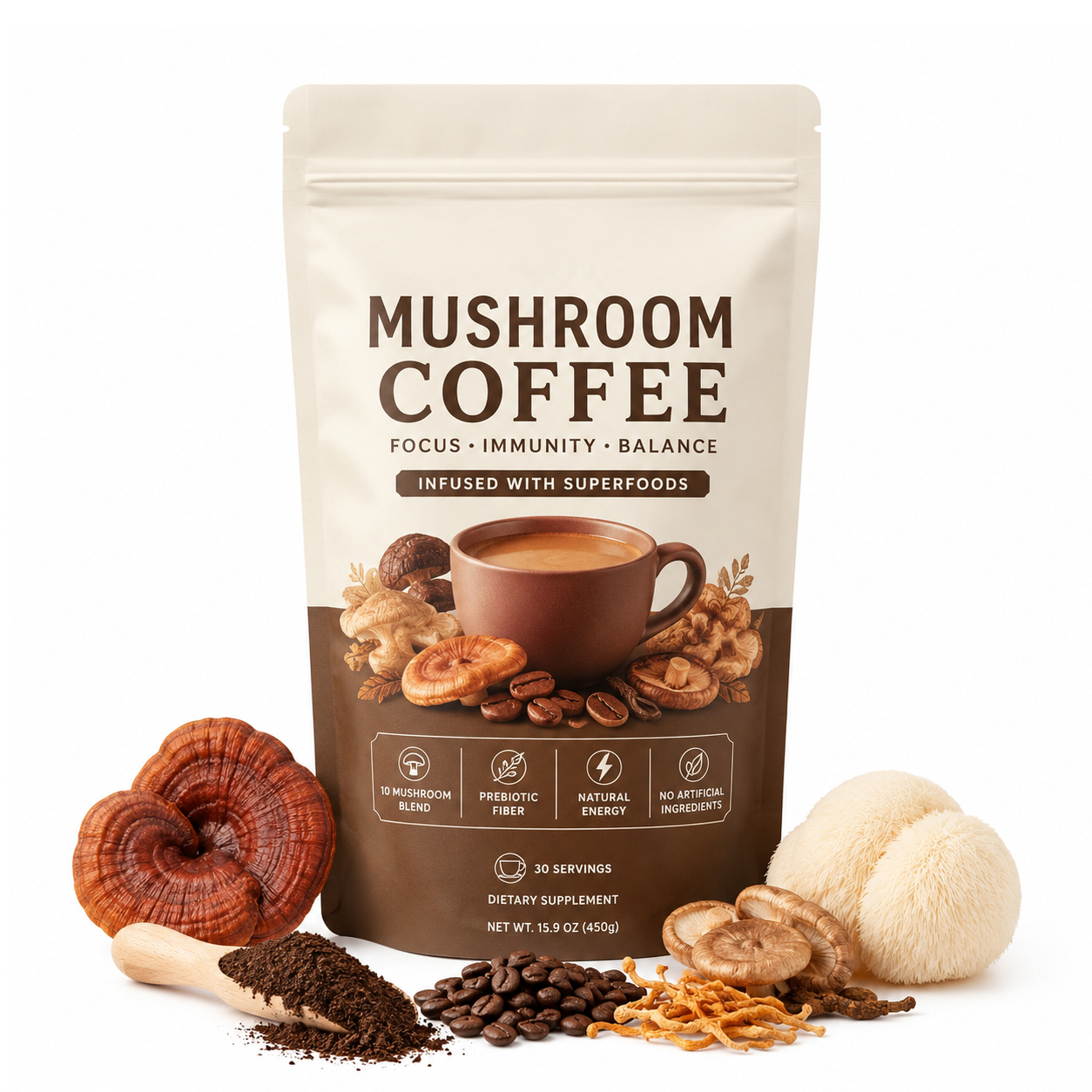 Functional Mushroom Coffee 4