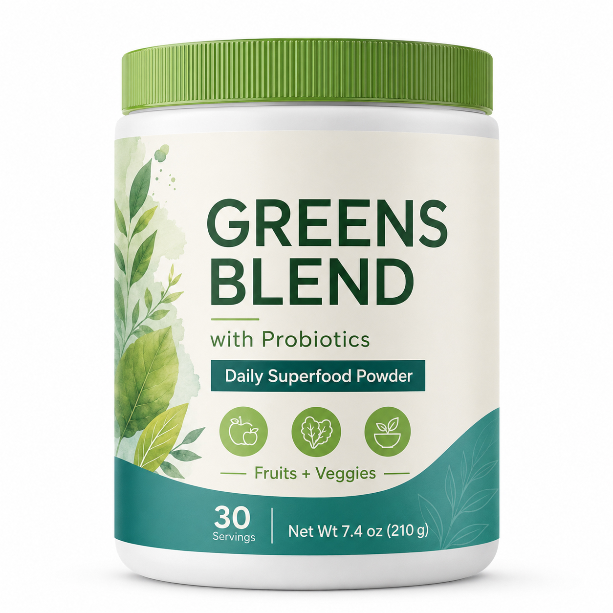 Daily Greens Powder with Probiotics 6