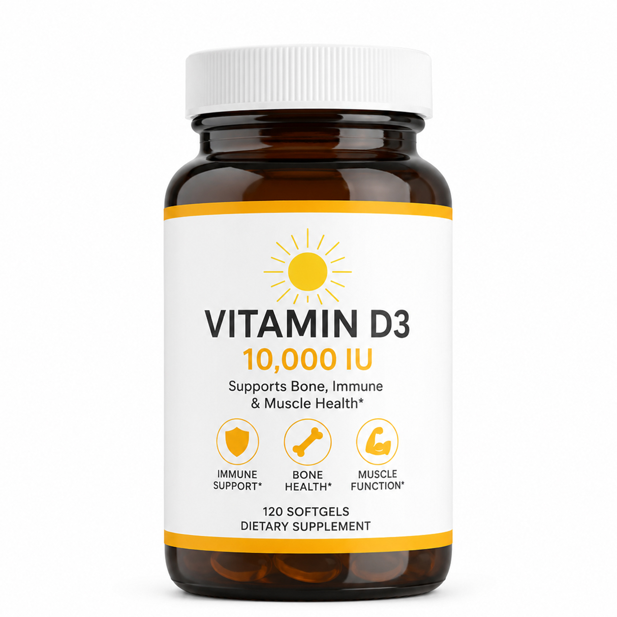 Vitamin D3 Softgels 2