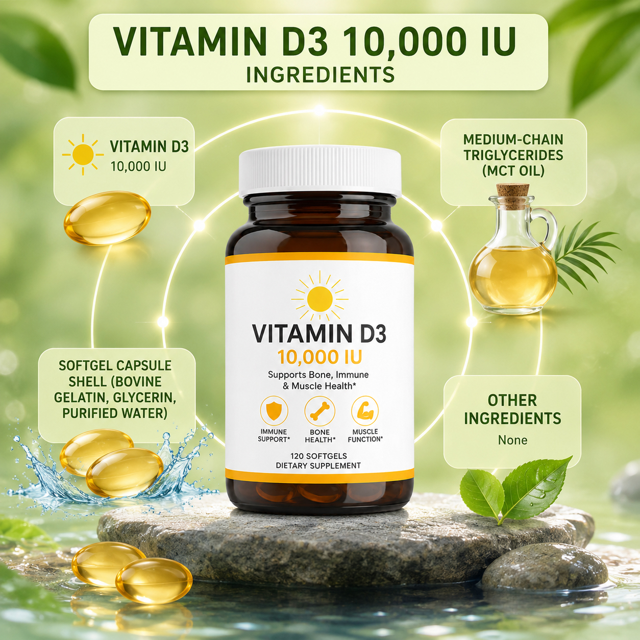 Vitamin D3 Softgels 3