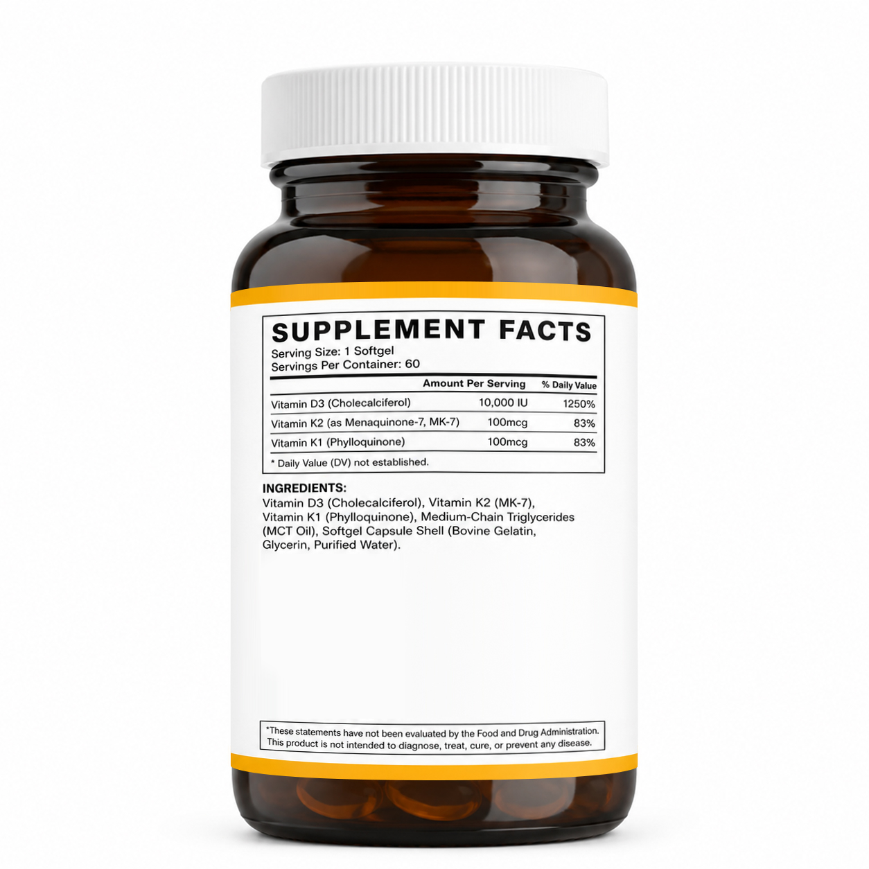 Vitamin D3 Softgels 4