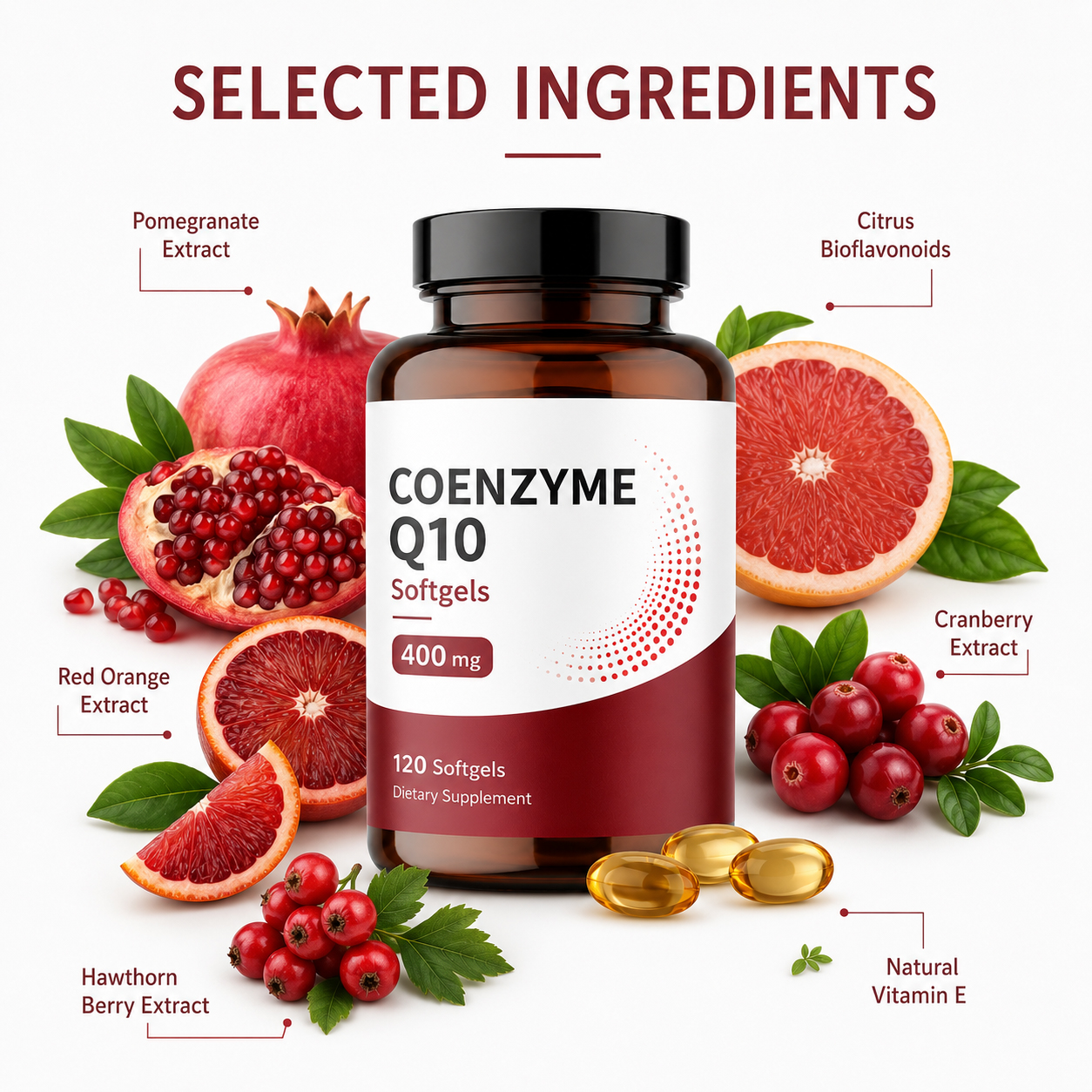 Coenzyme Q10 Softgels 2