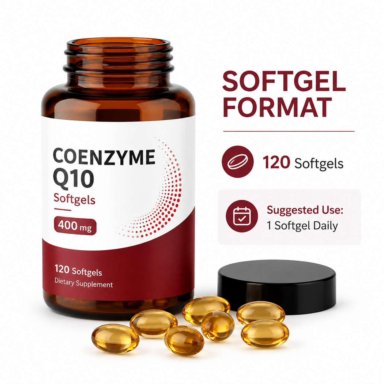 Coenzyme Q10 Softgels 3