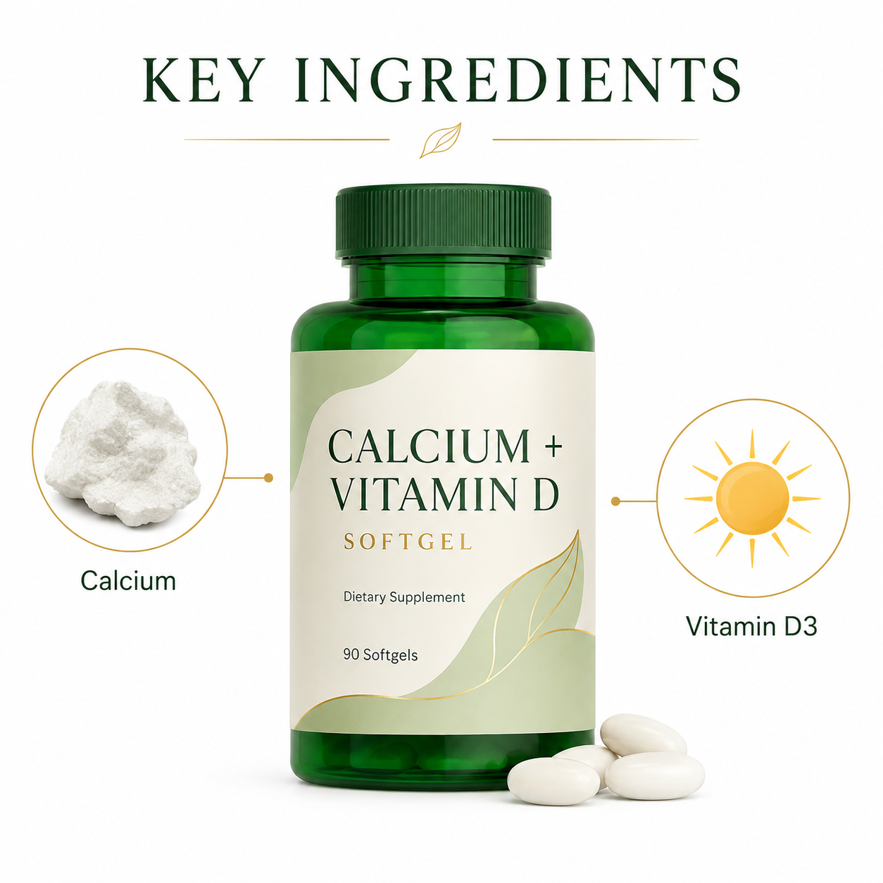 Calcium + Vitamin D3