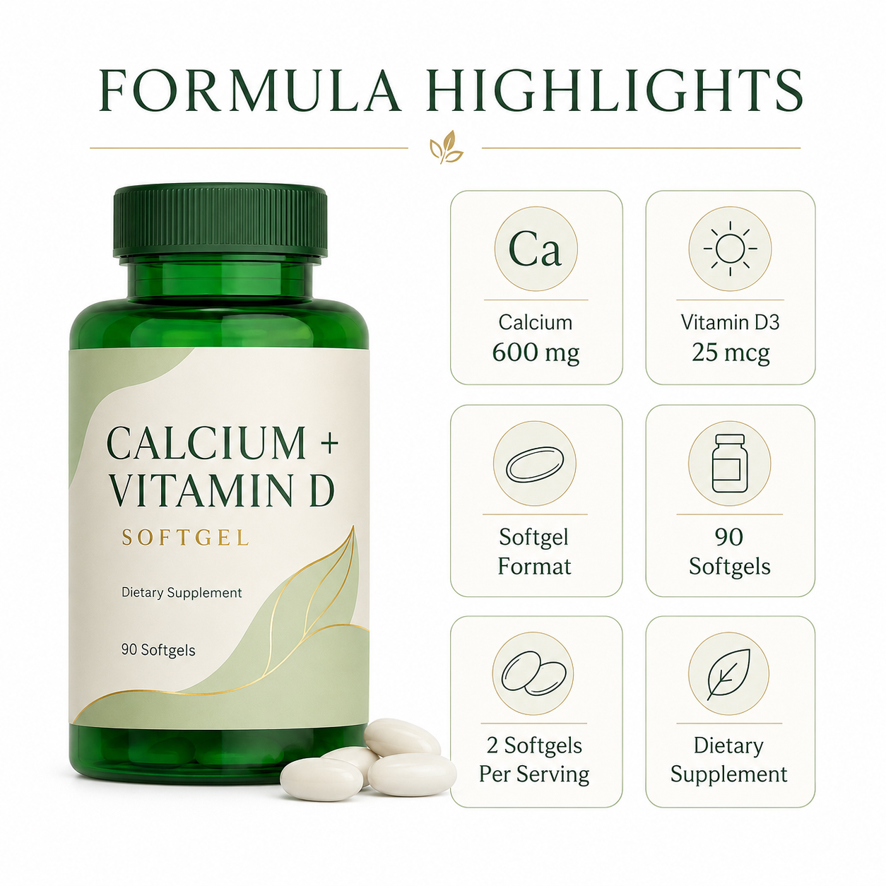 Calcium + Vitamin D3 2