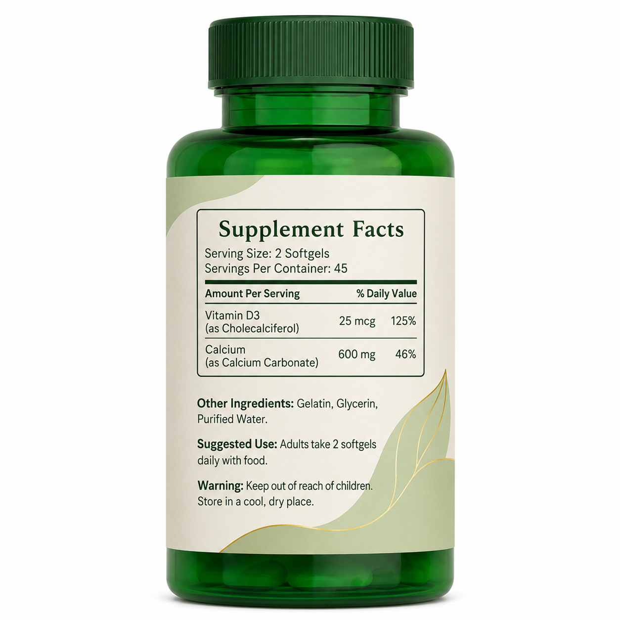 Calcium + Vitamin D3 3