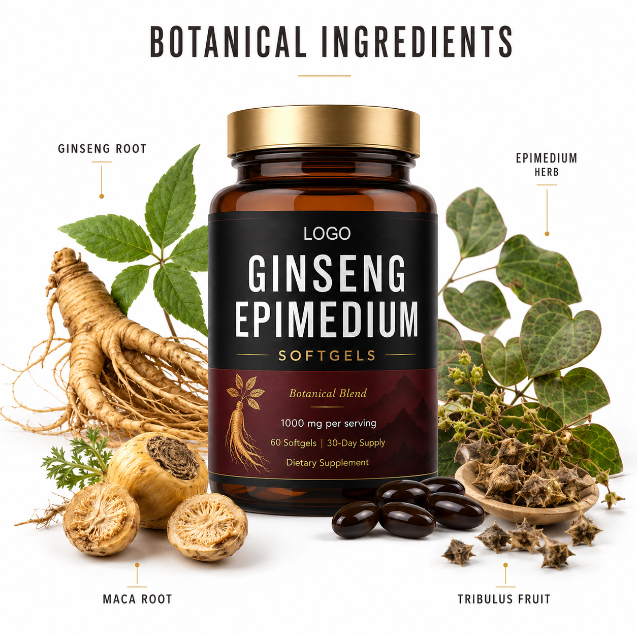 Private Label Ginseng Epimedium Softgels Manufacturer 3