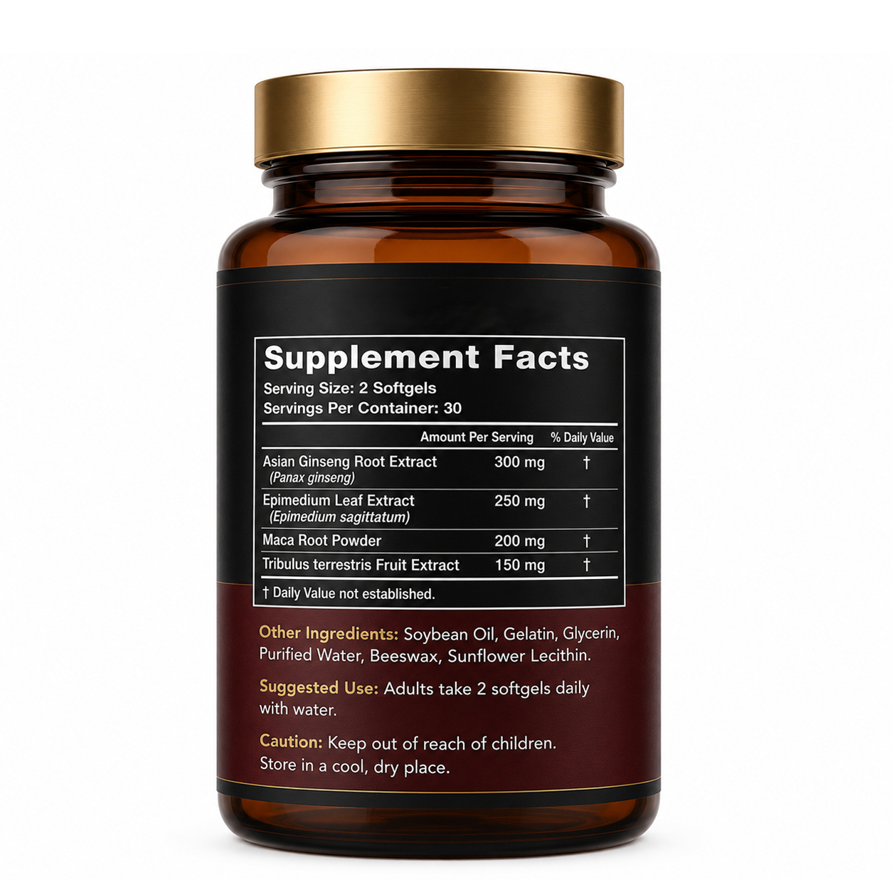 Private Label Ginseng Epimedium Softgels Manufacturer 4