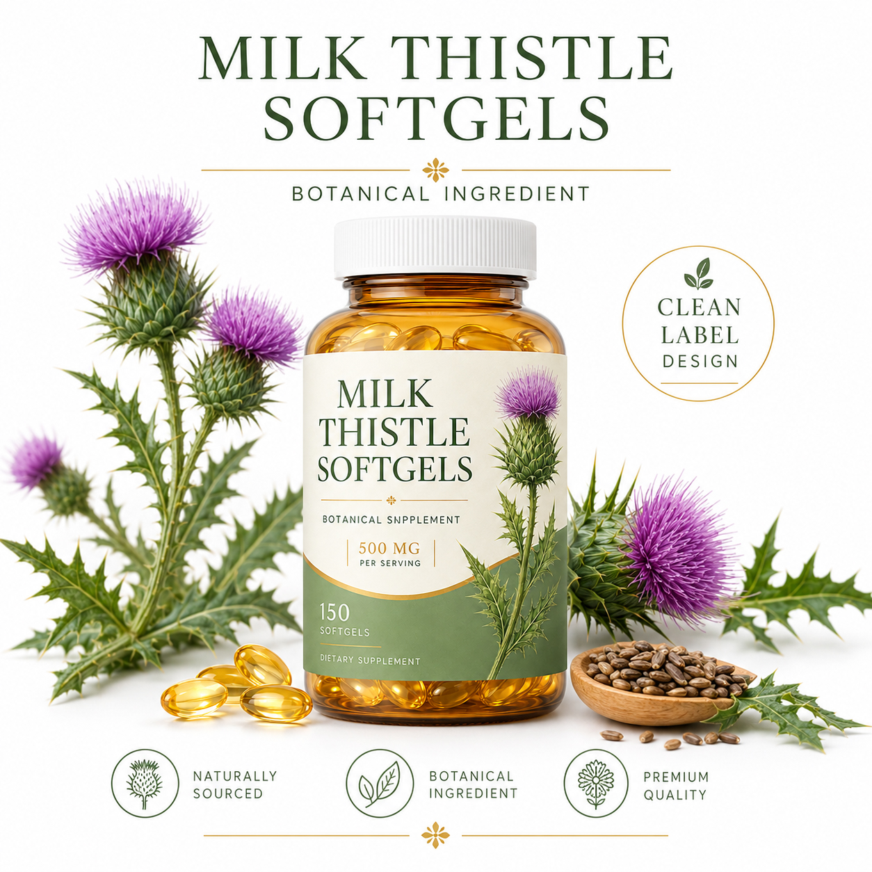 Milk Thistle Softgels 2