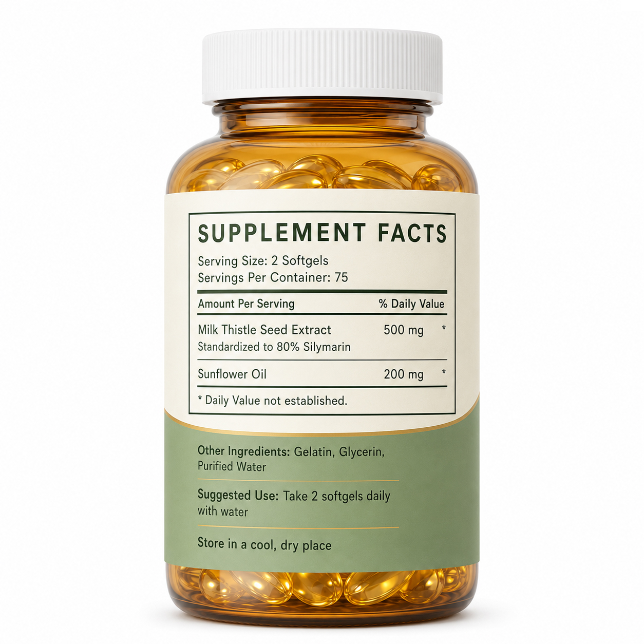 Milk Thistle Softgels 3