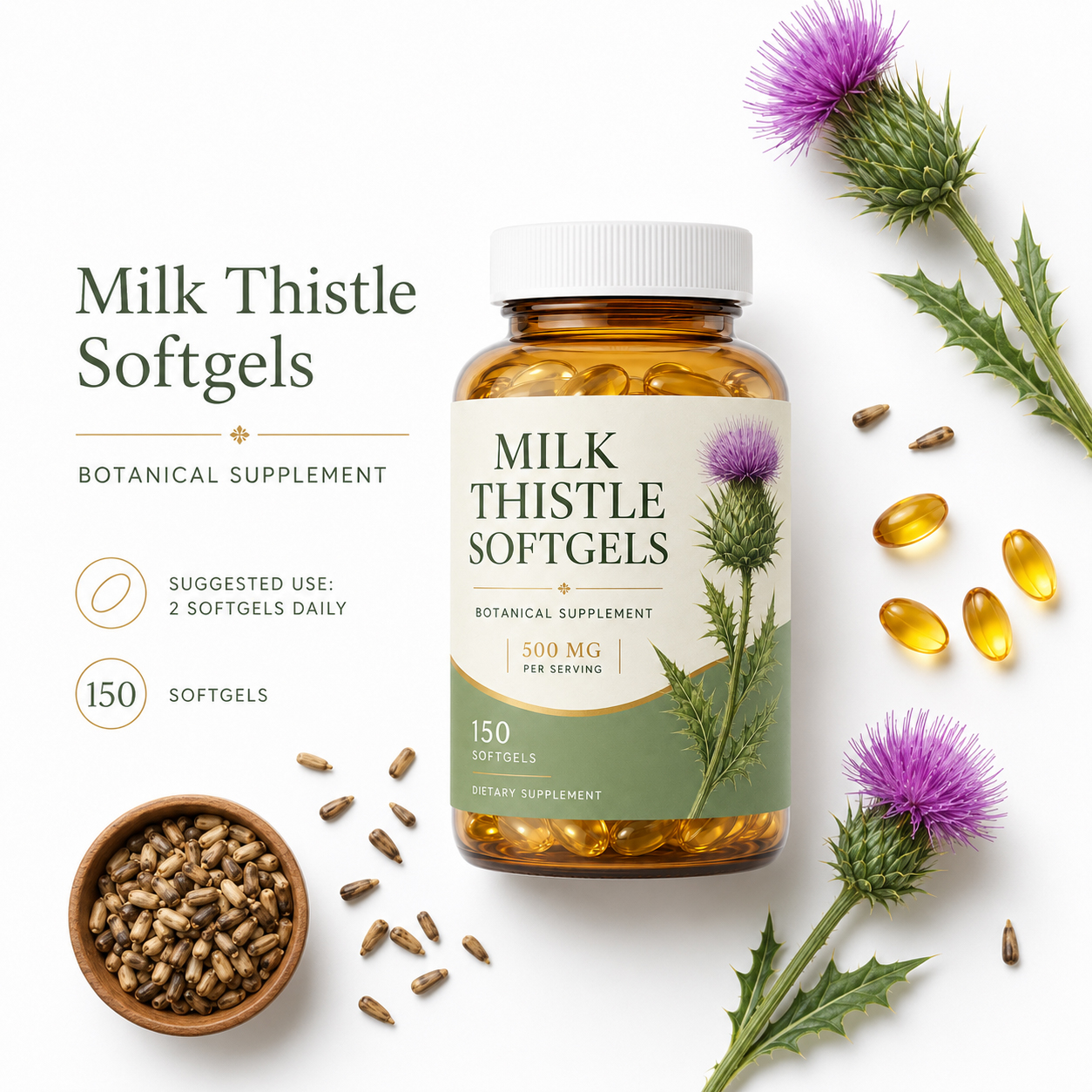 Milk Thistle Softgels 5