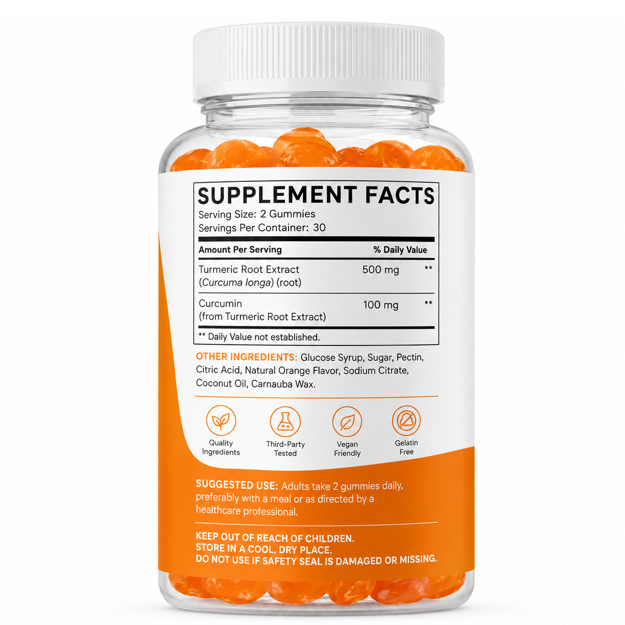 Turmeric Curcumin Gummies 6