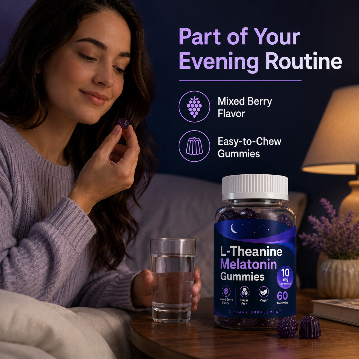 L-Theanine Melatonin Gummies 4