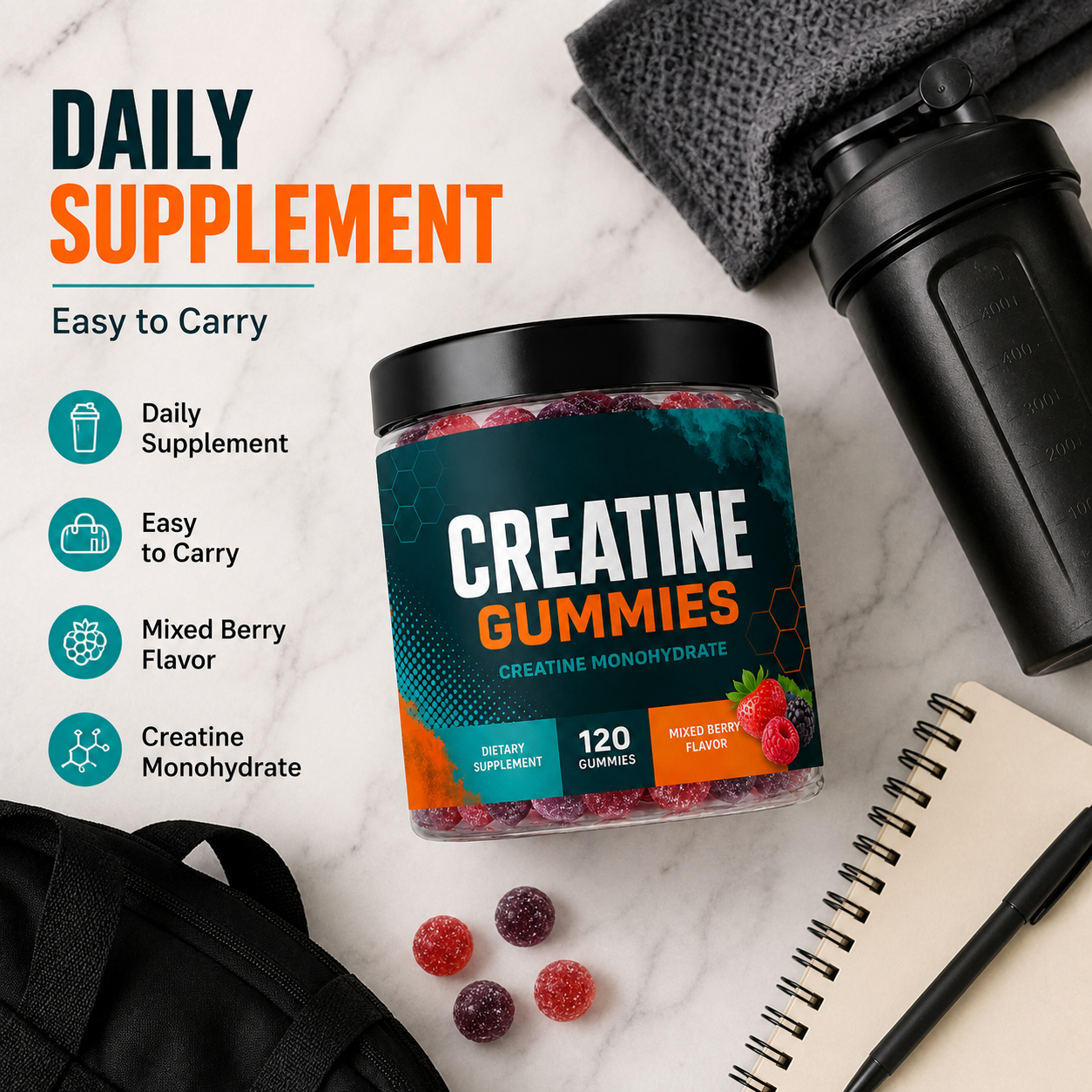Creatine Monohydrate Gummies 3
