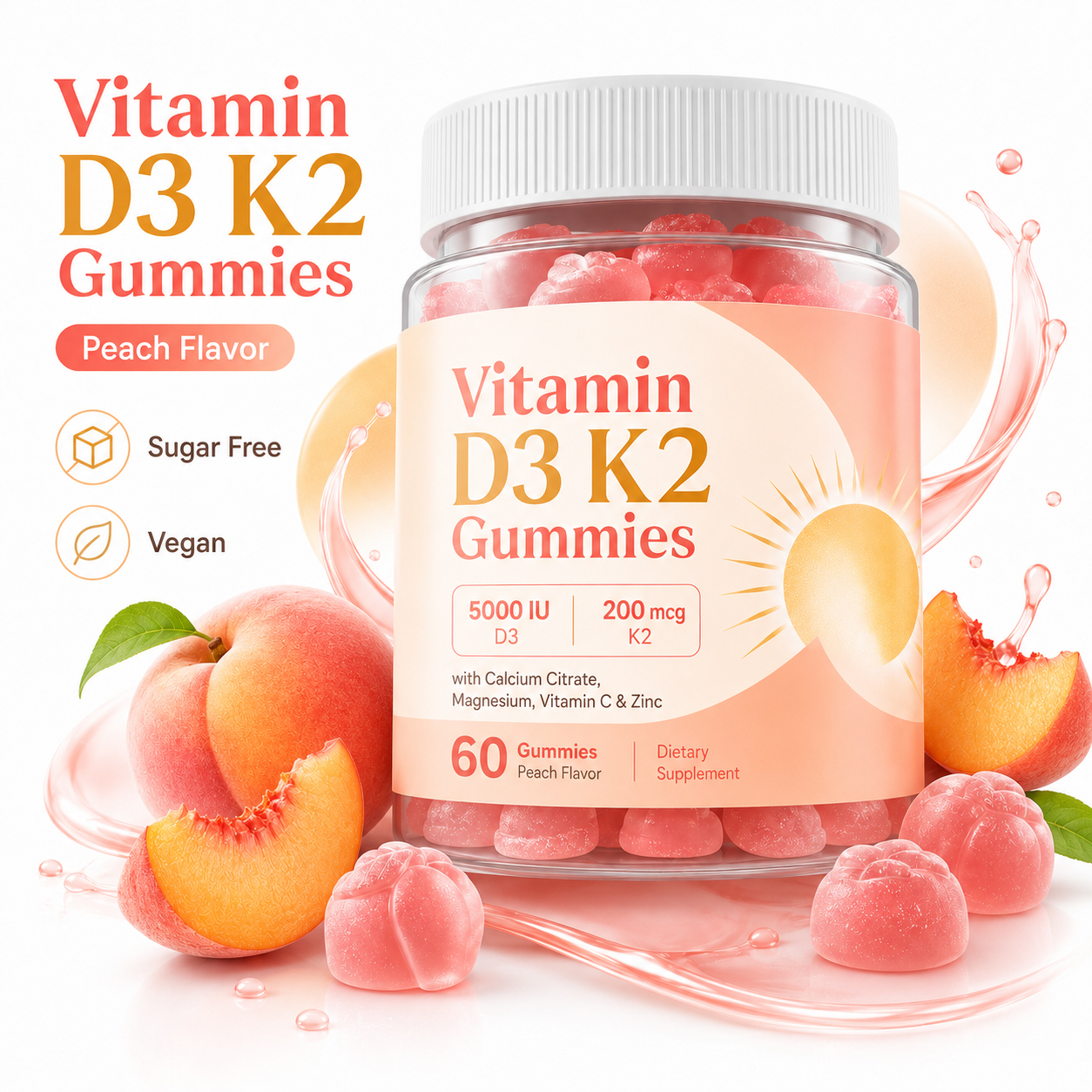 Vitamin D3 K2 Gummies 4