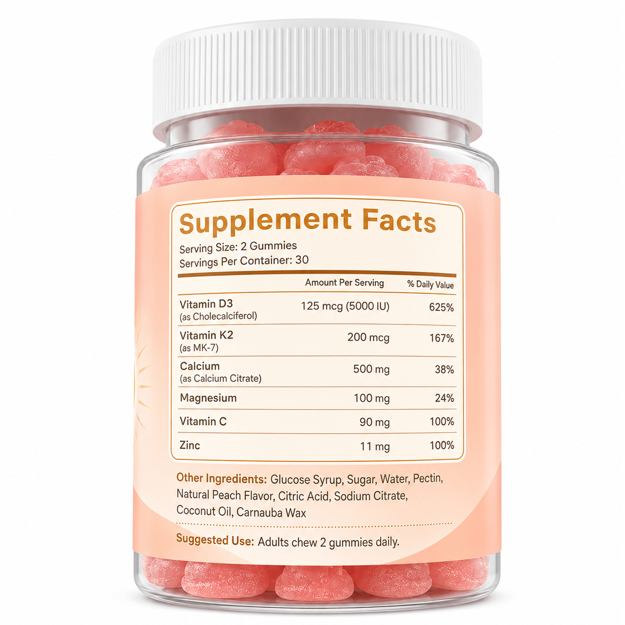 Vitamin D3 K2 Gummies 6