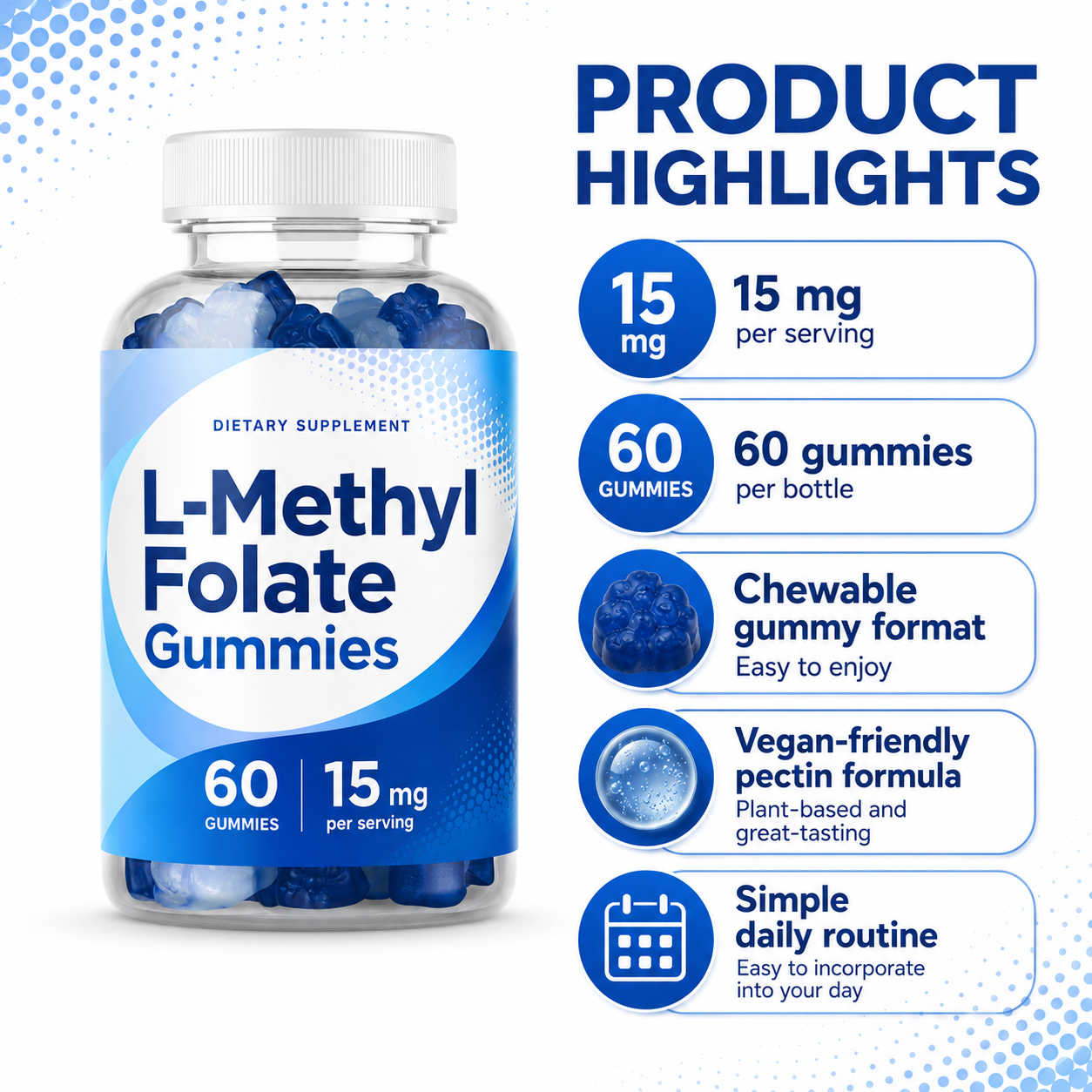 L-Methylfolate Gummies 6
