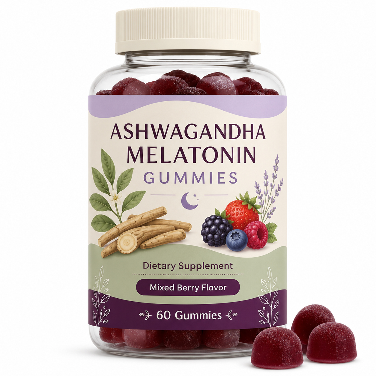 Ashwagandha Melatonin Gummies 6