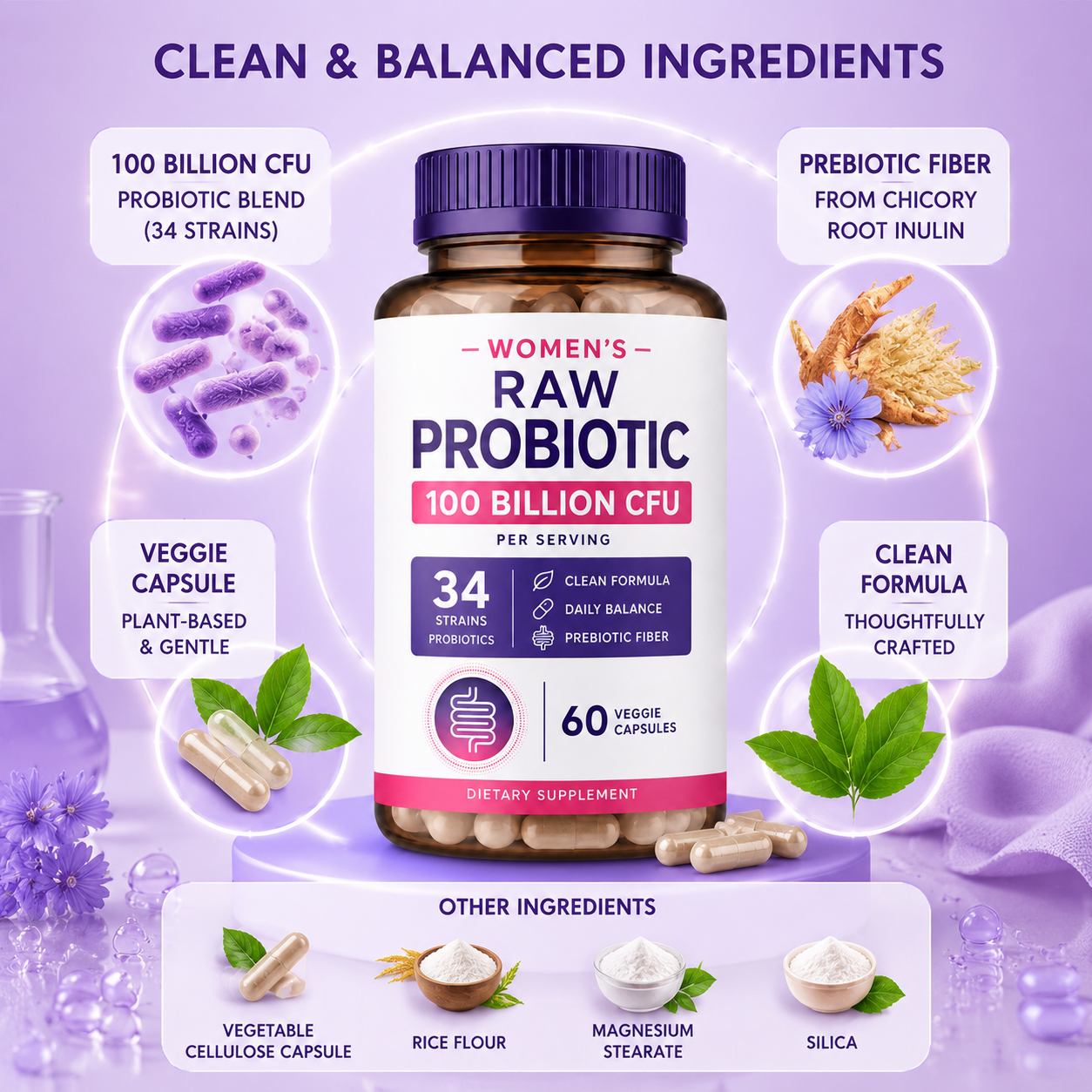 Women’s Probiotic 100 Billion CFU 2