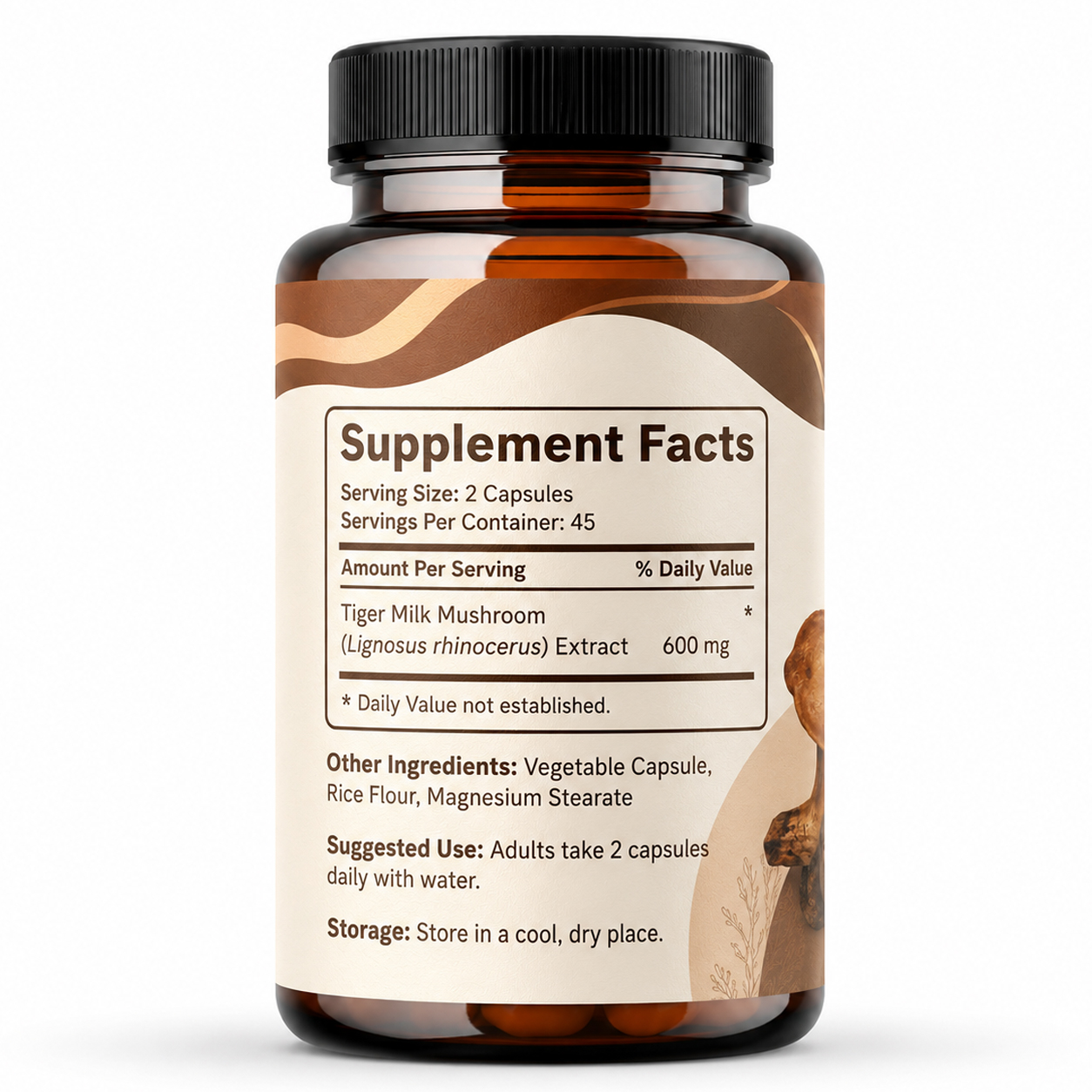 Tiger Milk Mushroom Capsules 4