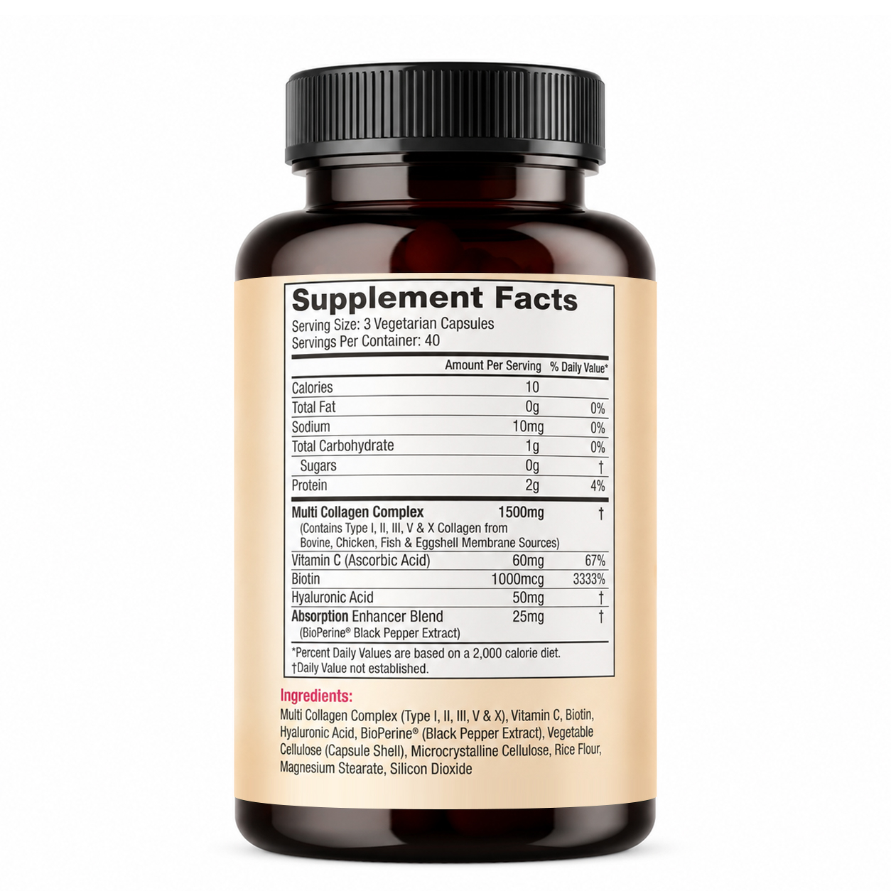 Multi Collagen Complex Capsules 3