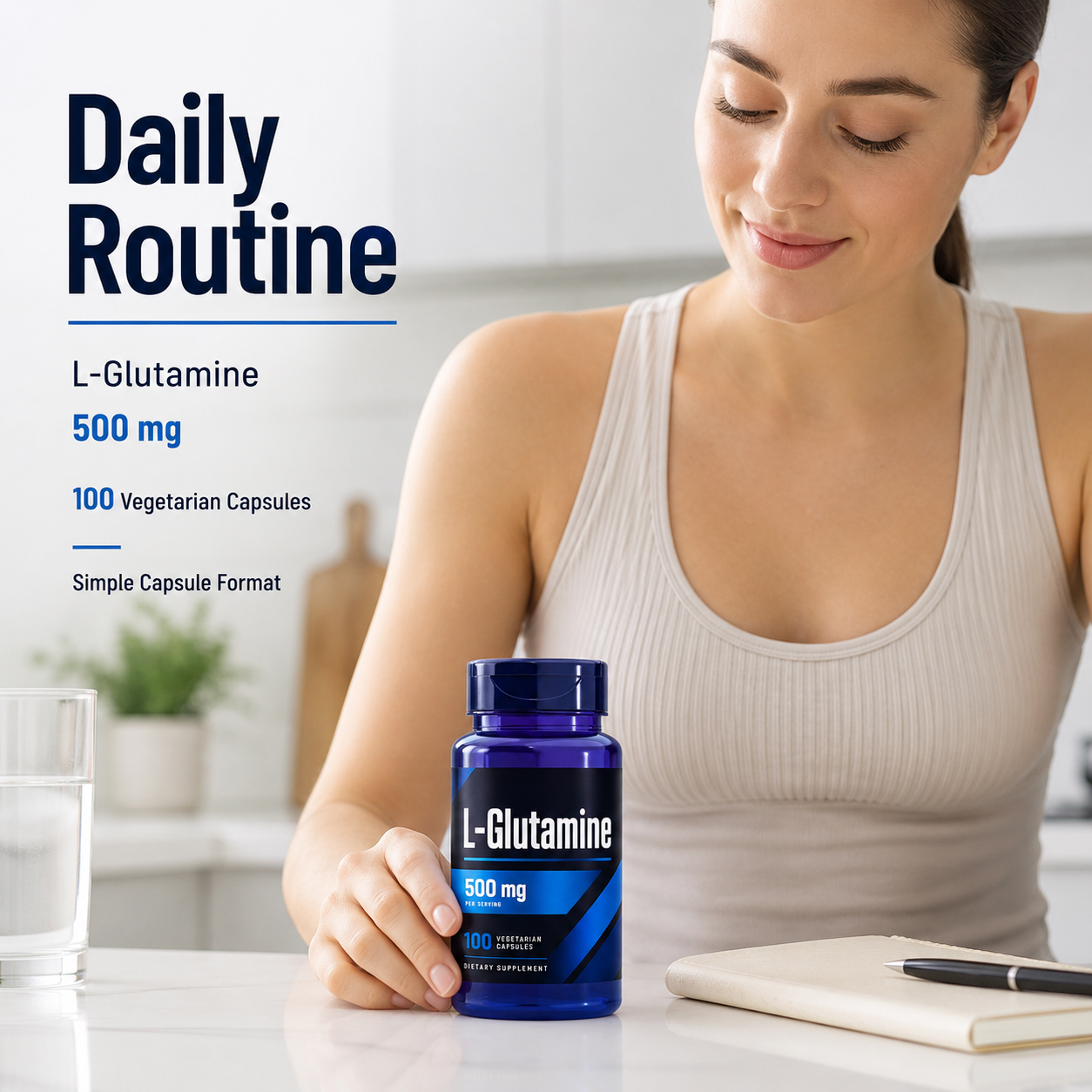 L-Glutamine Capsules 2