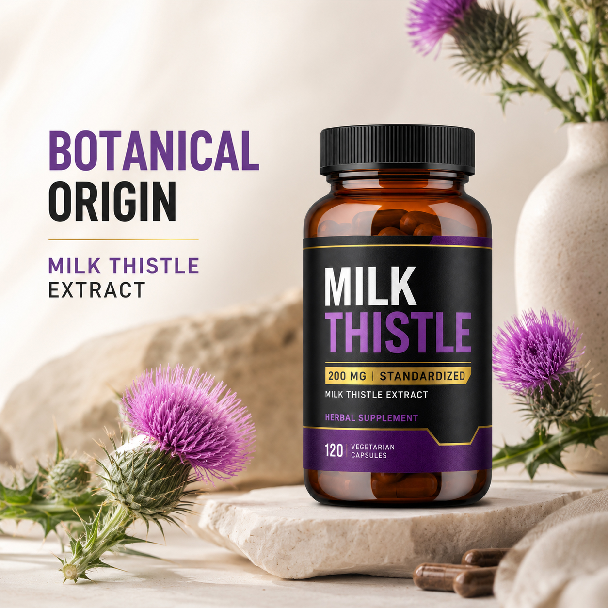 Milk Thistle Extract Capsules 5
