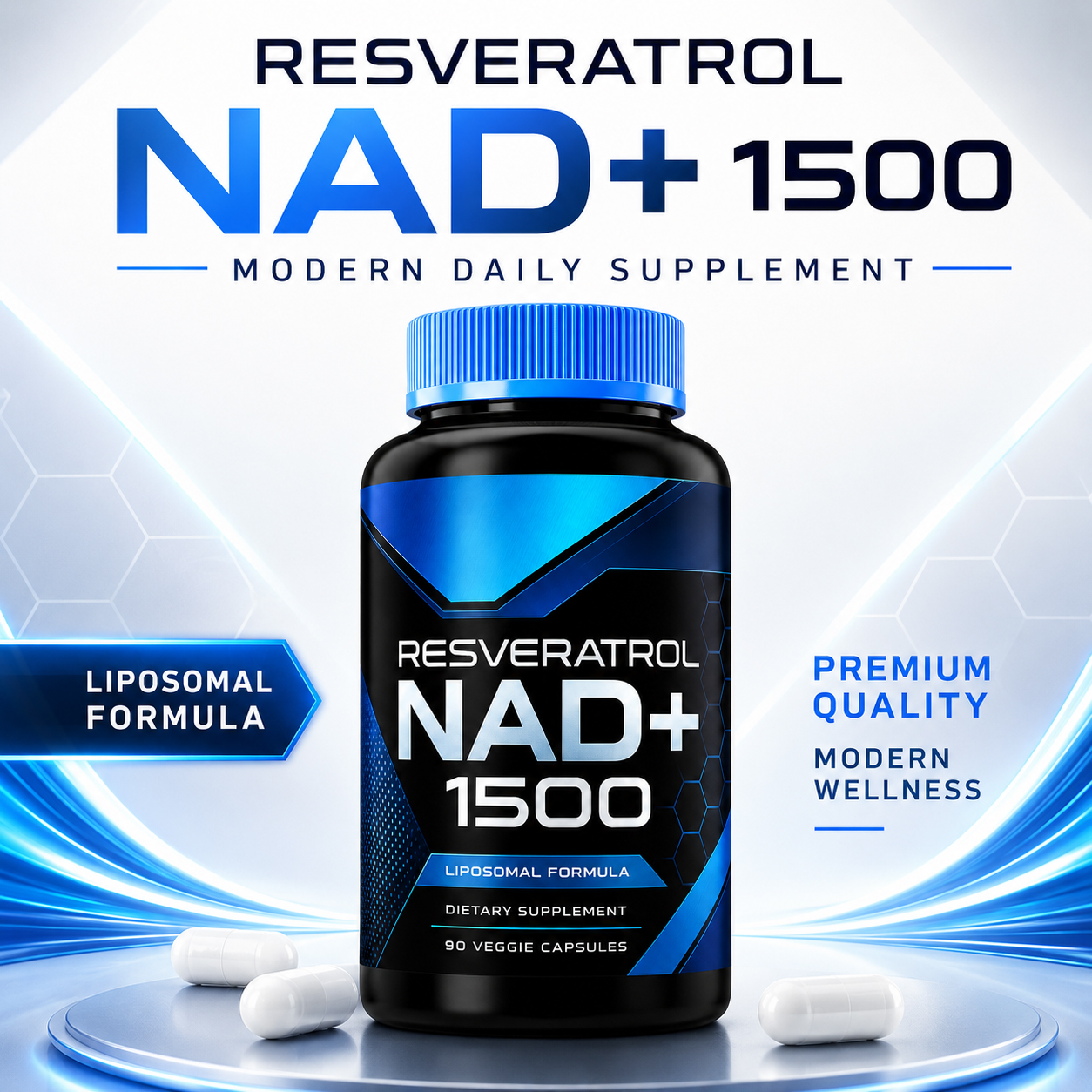 NAD+ & Trans-Resveratrol Capsules 5