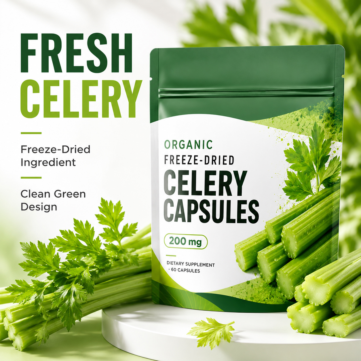 Freeze-Dried Celery Capsules 5