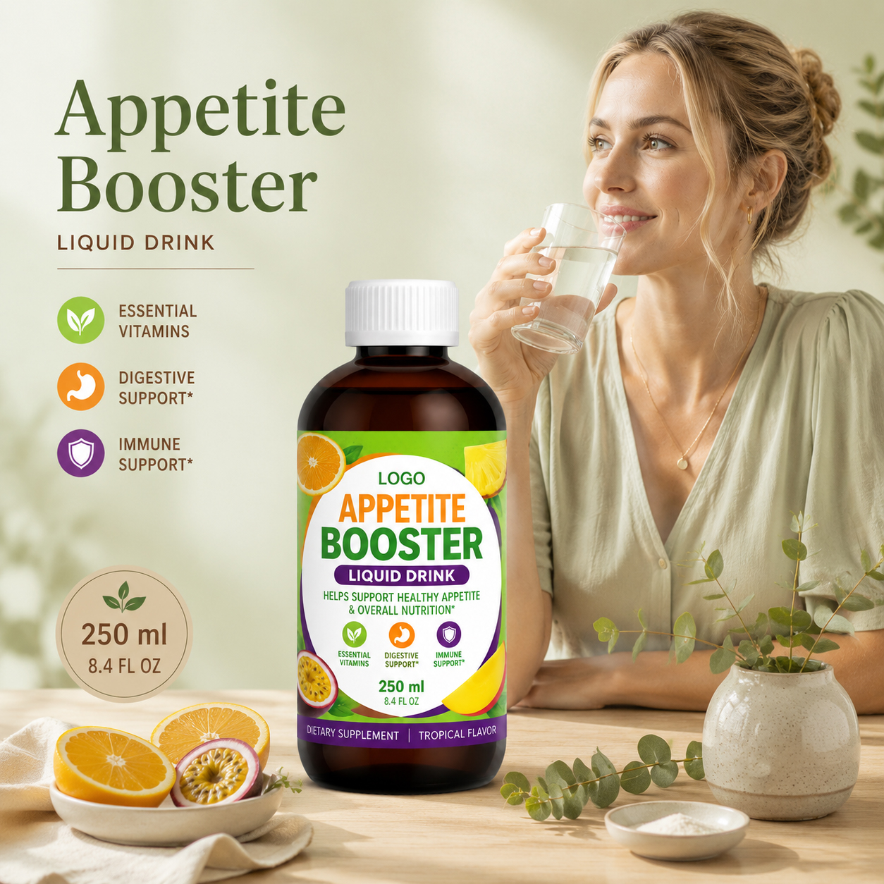 Appetite Support Liquid Supplement