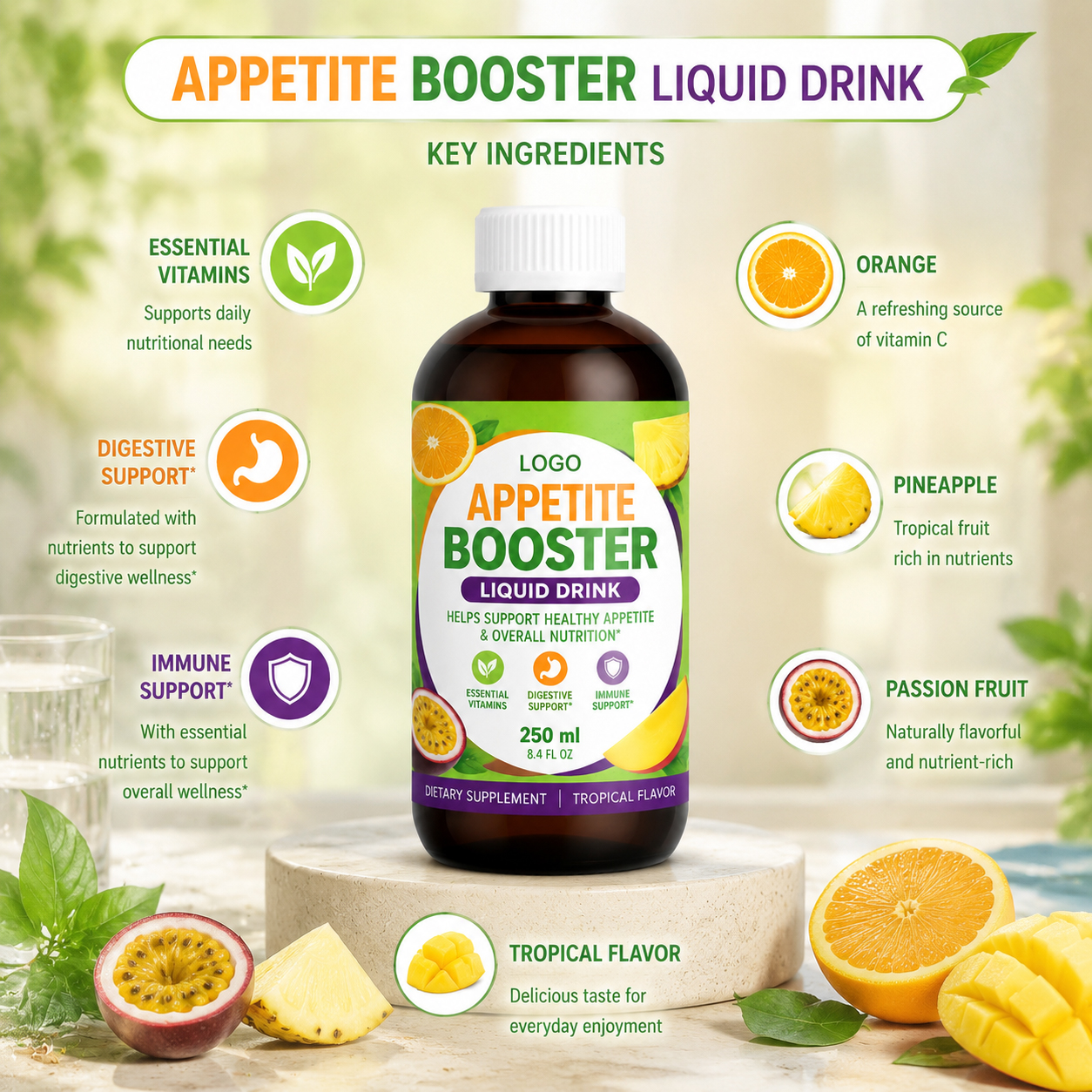 Appetite Support Liquid Supplement 2