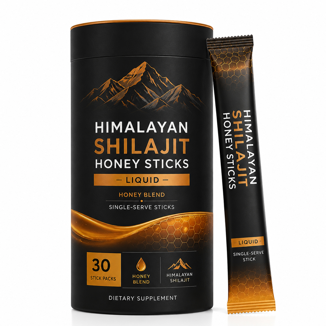 Himalayan Shilajit Honey Sticks 4