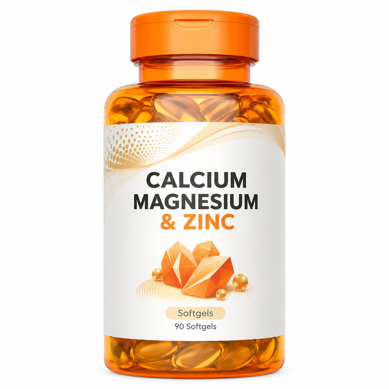 Calcium Magnesium Zinc Softgels 3
