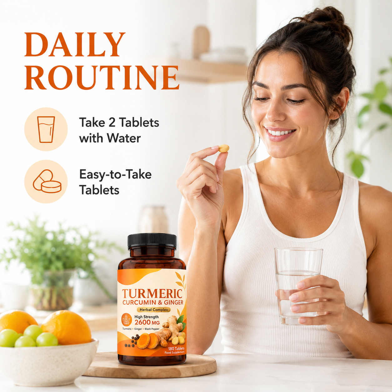 Turmeric Curcumin & Ginger Herbal Complex 5