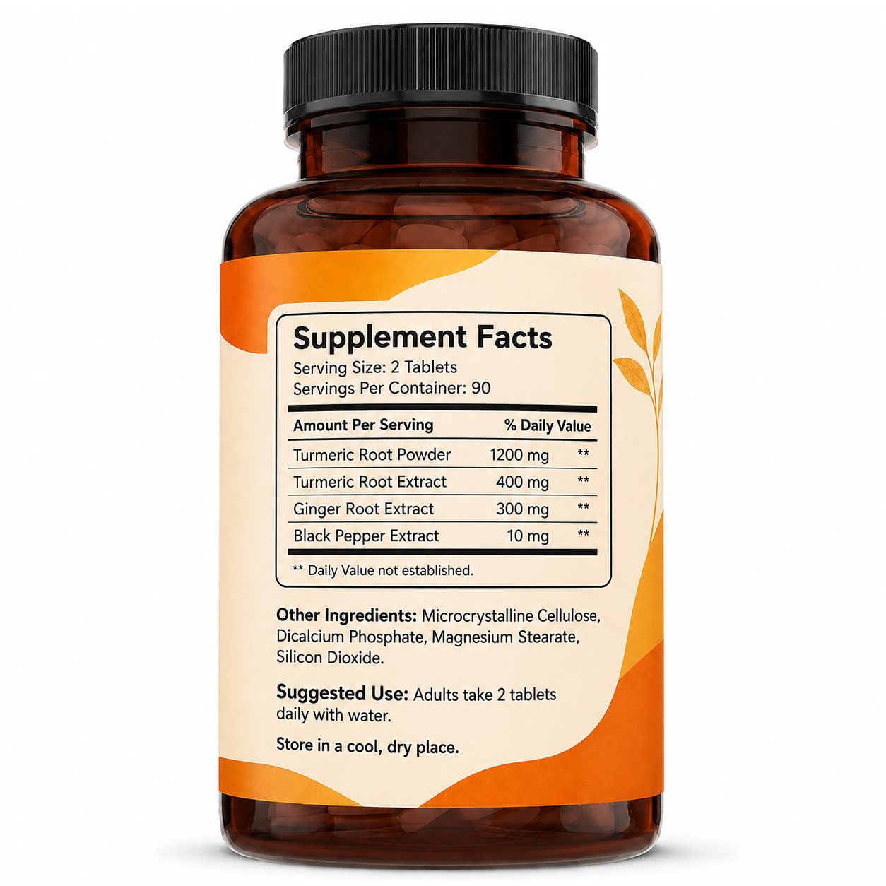 Turmeric Curcumin & Ginger Herbal Complex 6