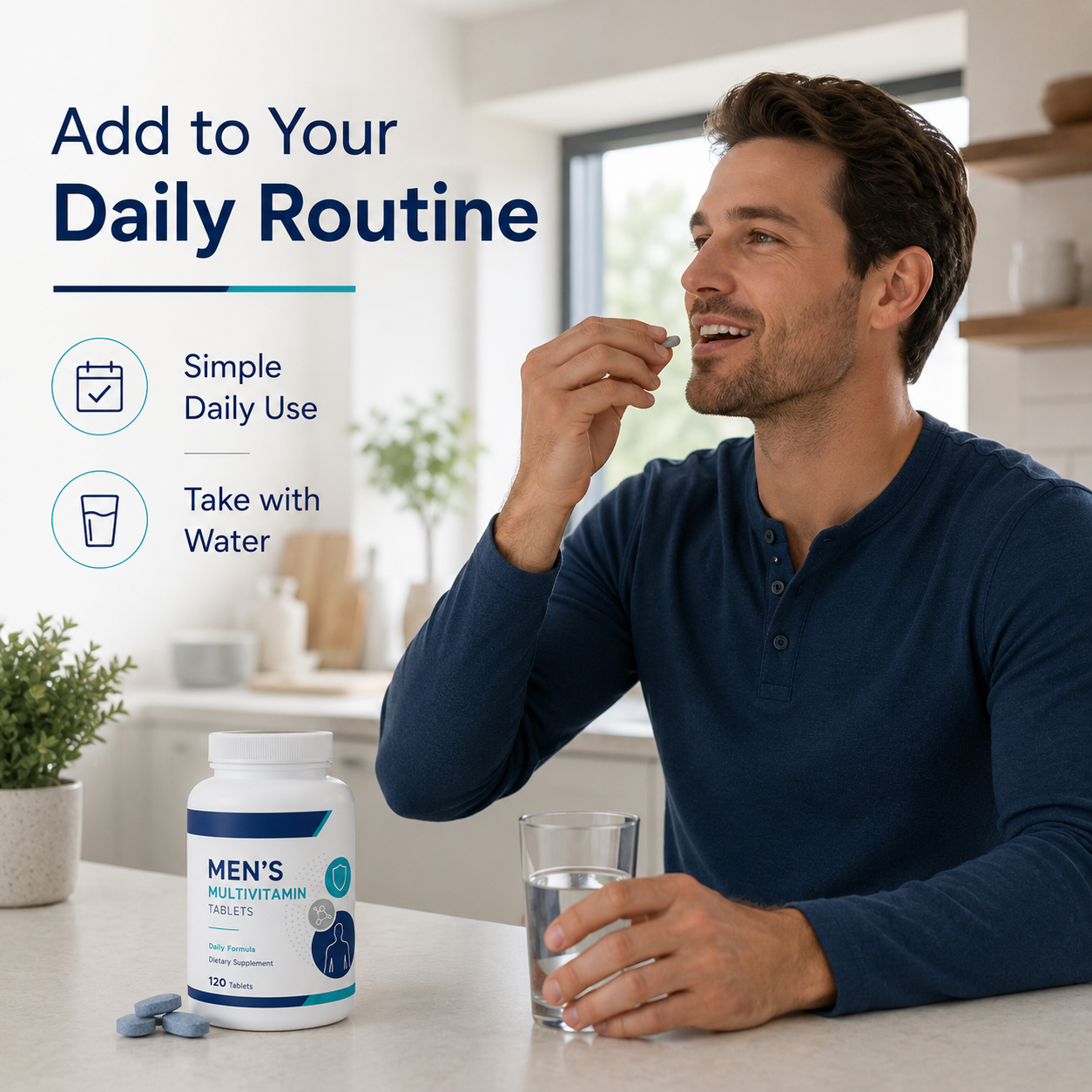 Private Label Men’s Multivitamin Tablets 2
