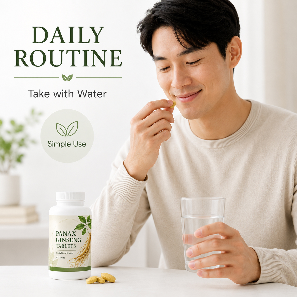 Private Label Panax Ginseng Tablets