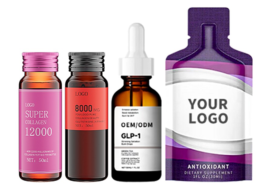 Private label oral liquid, dropper bottle and sachet formats manufactured by Yukang Medicine